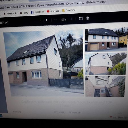Geraeumiges Ferienhaus Beverungen Ngoại thất bức ảnh